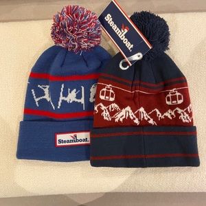 Winter Steamboat Springs Pom Pom Ski hats - 2